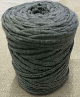 Medium T-Shirt Recycled Jersey Knitting Crochet Rug Yarn Dk Grey